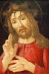 Cristo come uomo dei dolori da Sandro Botticelli